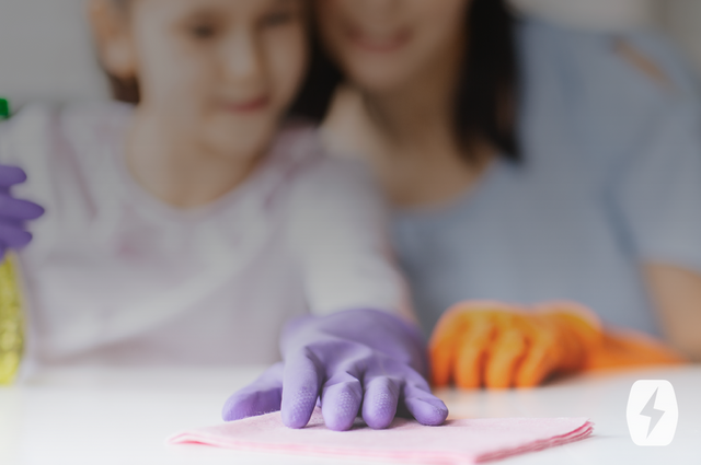 How to Disinfect Table Surfaces