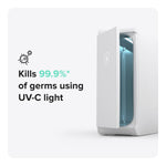 HomeSoap Black large UV sanitizer box
