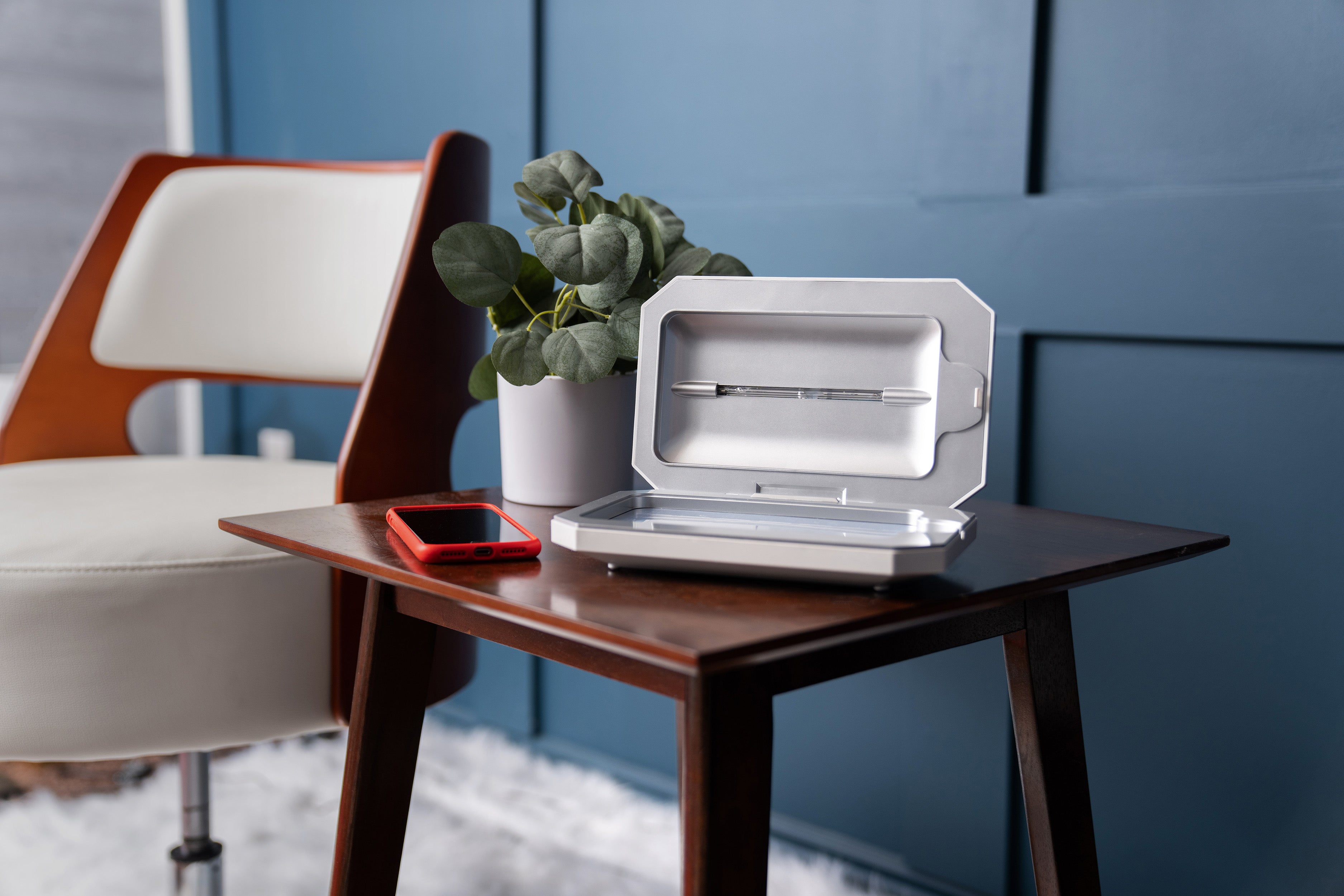 PhoneSoap Basic UV Sanitizer + USB Cable White NEW / SEALED box