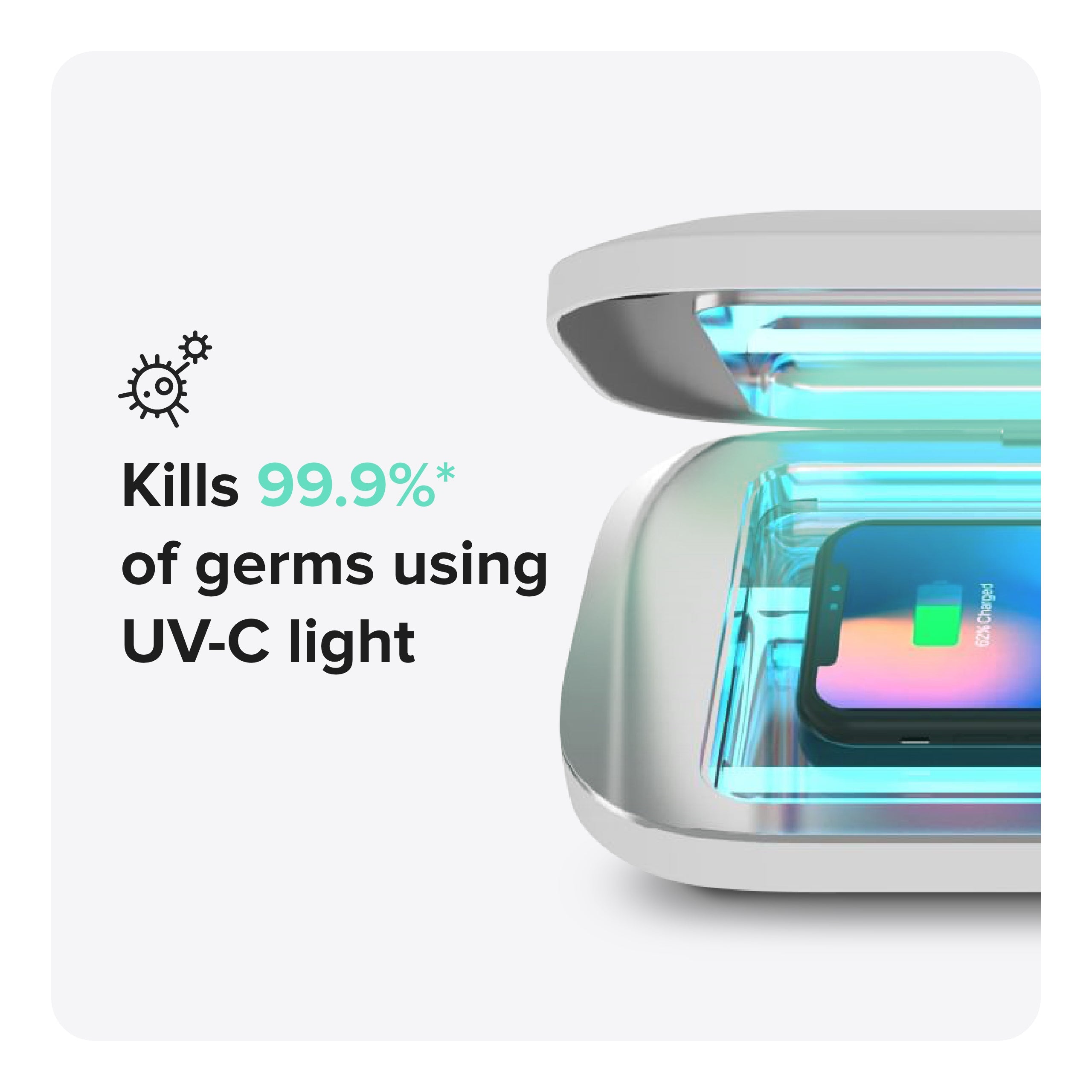 PhoneSoap tragbares Handy UV-Desinfektionsgerät
