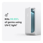 HomeSoap White large UV sanitizer box