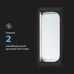 HomeSoap Black large UV sanitizer box