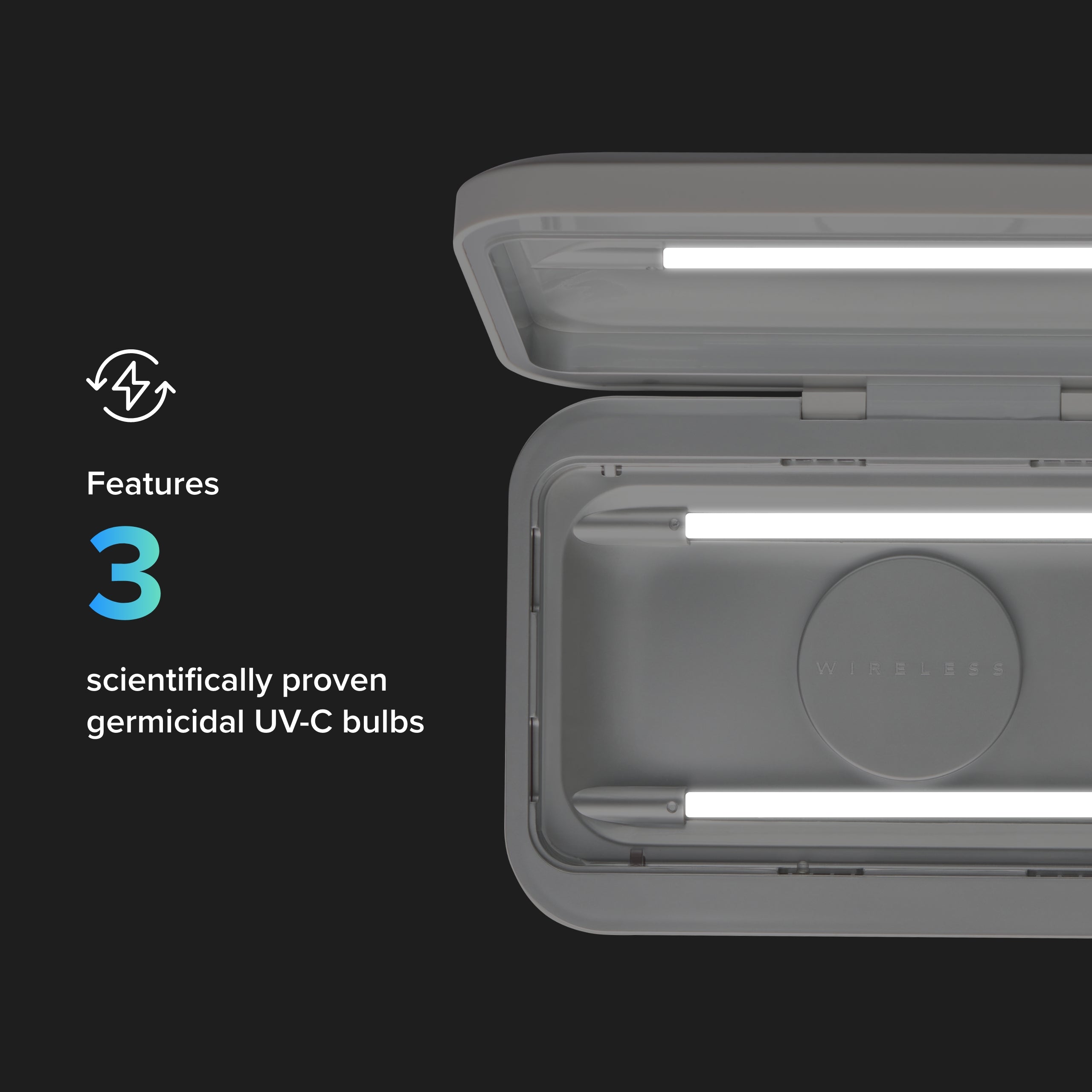 Buy PhoneSoap Wireless - Wireless Charger and Sanitizer for Phones