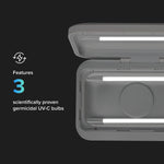 PhoneSoap Wireless UV phone sanitizer White
