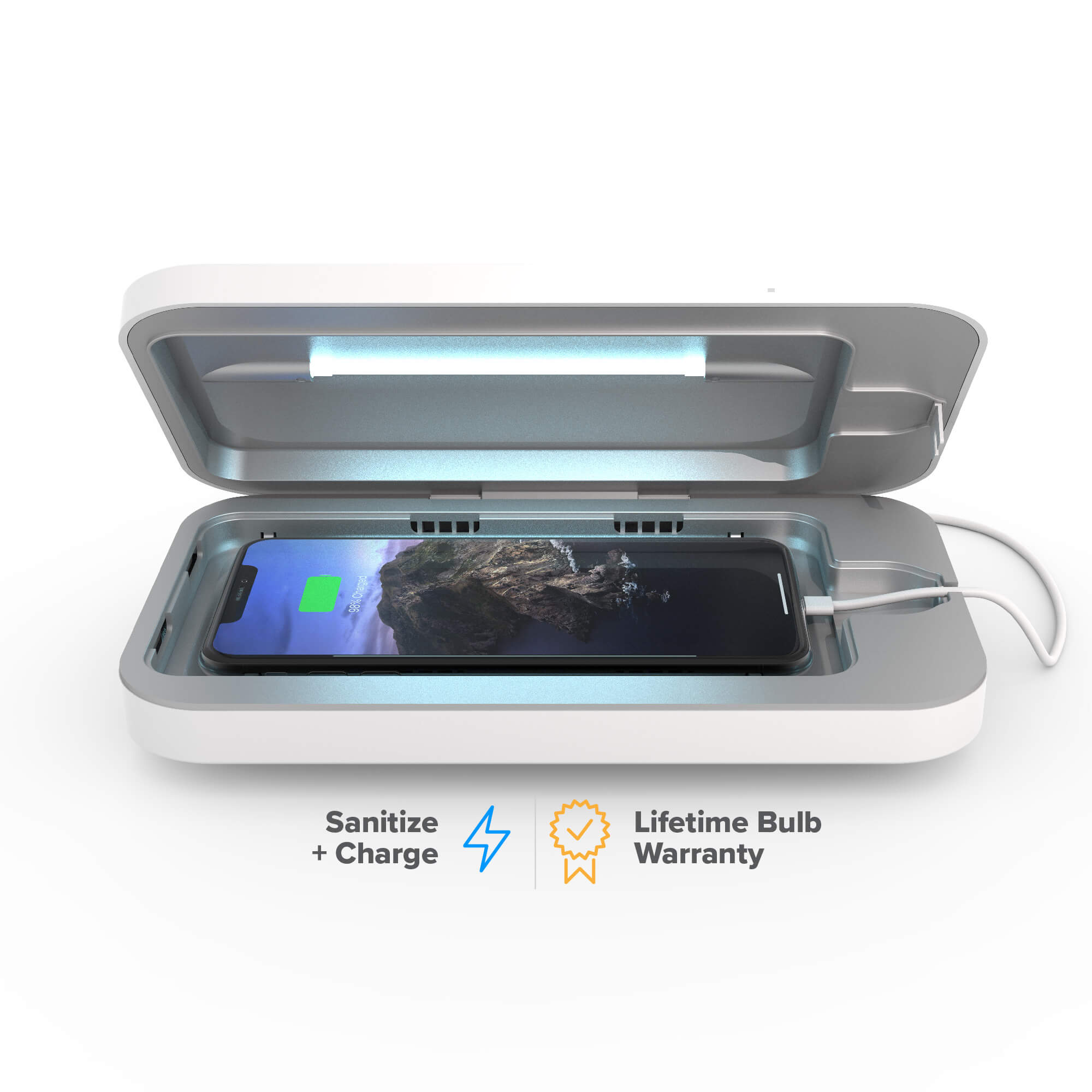 PhoneSoap tragbares Handy UV-Desinfektionsgerät
