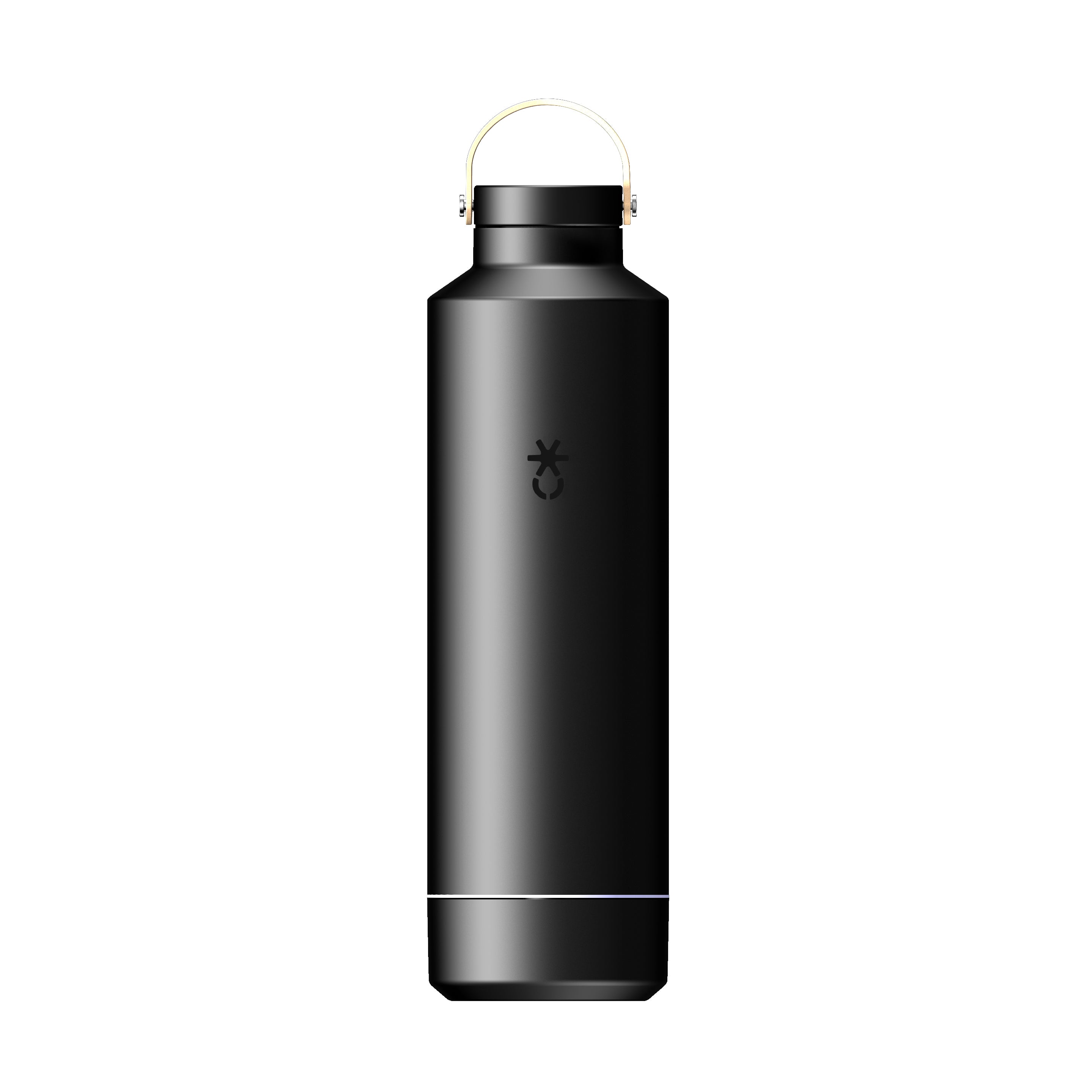 Water Bottle in Black