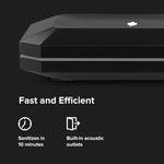 PhoneSoap Basic UV sanitizer box Black