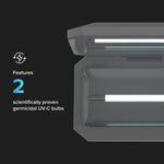 PhoneSoap Basic UV sanitizer box Black