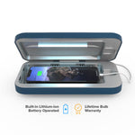 PhoneSoap Go portable UV sanitizer Indigo