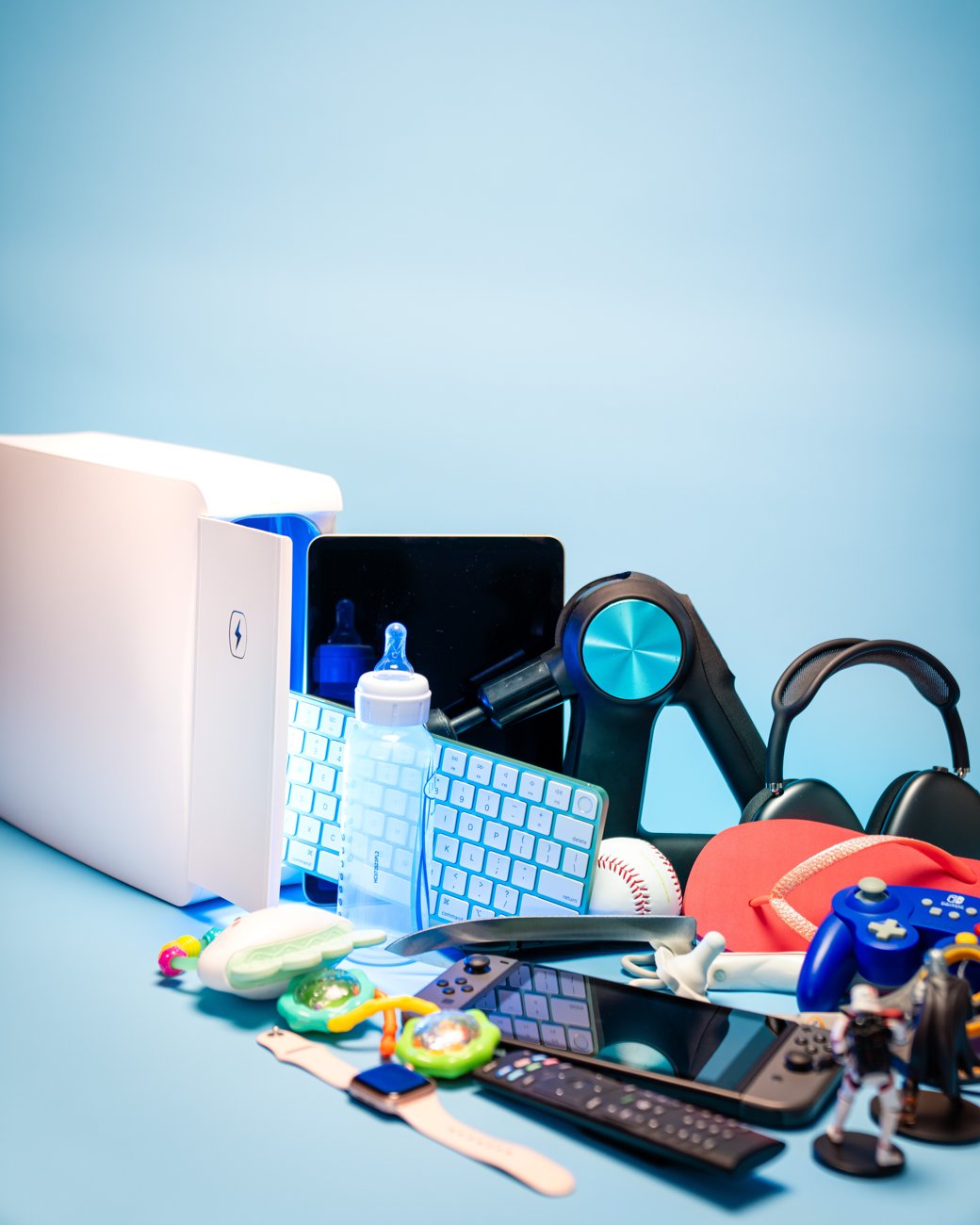 Everything the HomeSoap UV sanitizer fits
